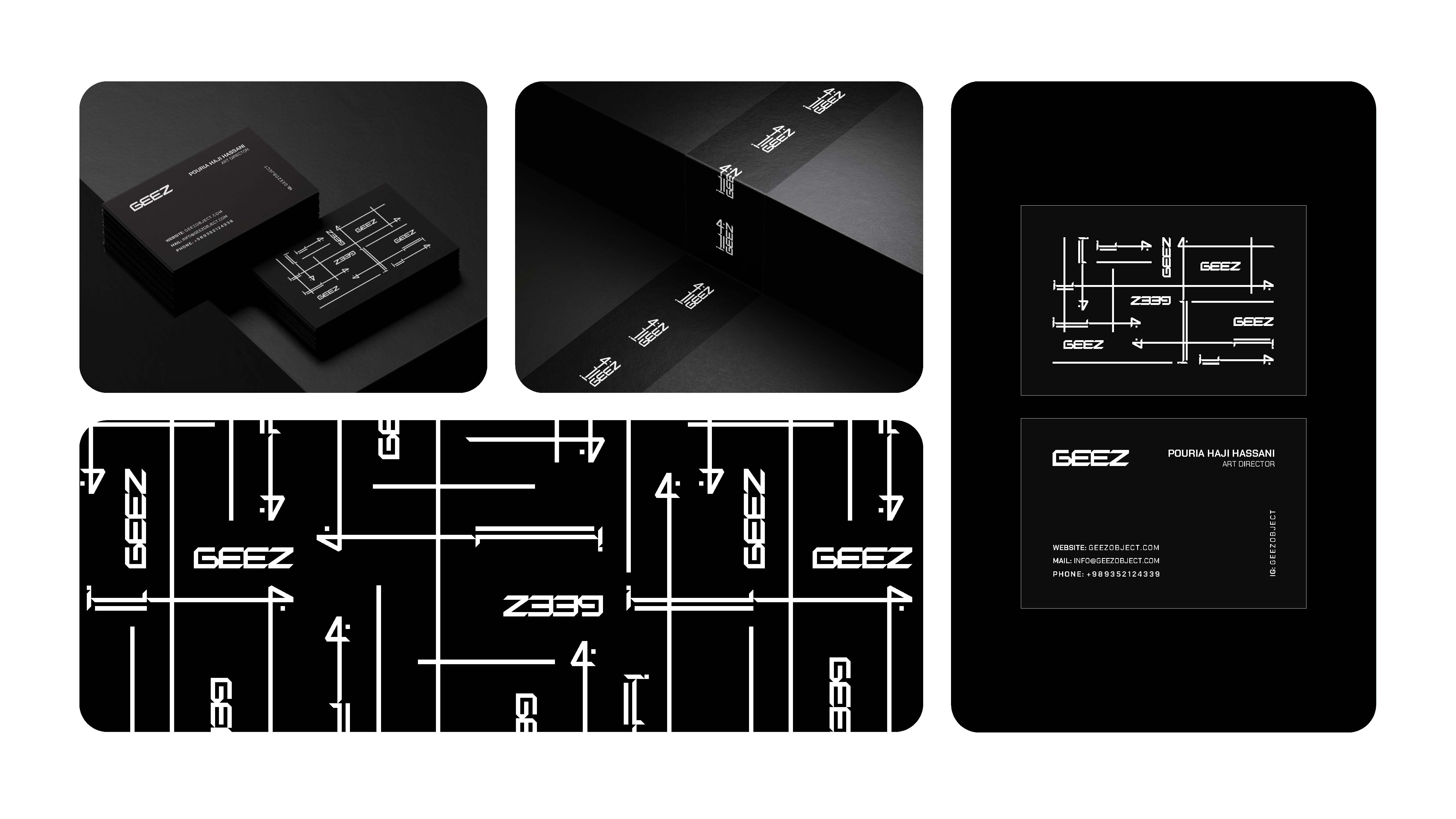 Geez — complete portfolio artwork, sheet 2 of 2