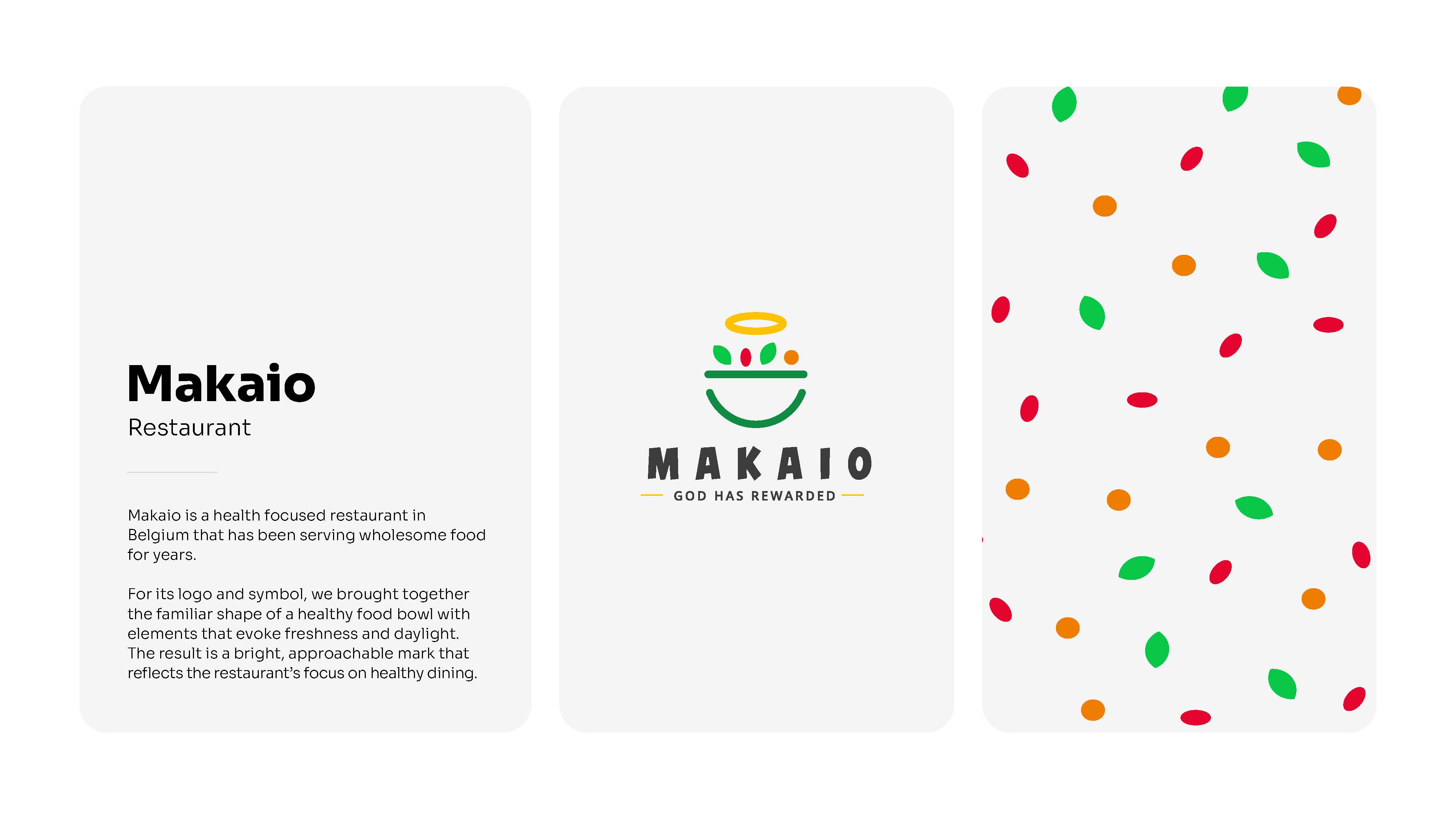 Makaio — complete portfolio artwork, sheet 1 of 2