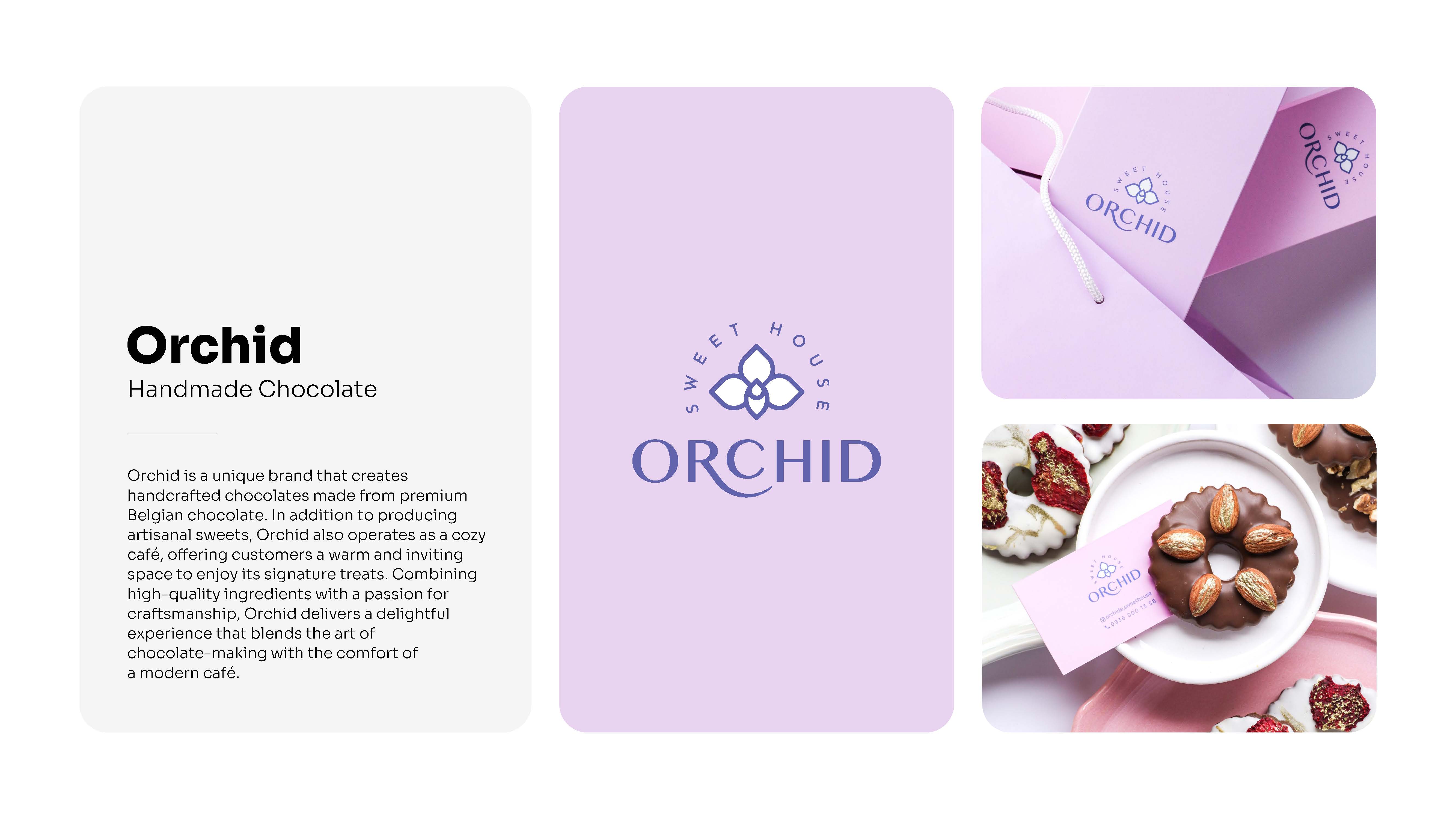 Orchid — complete portfolio artwork, sheet 1 of 2