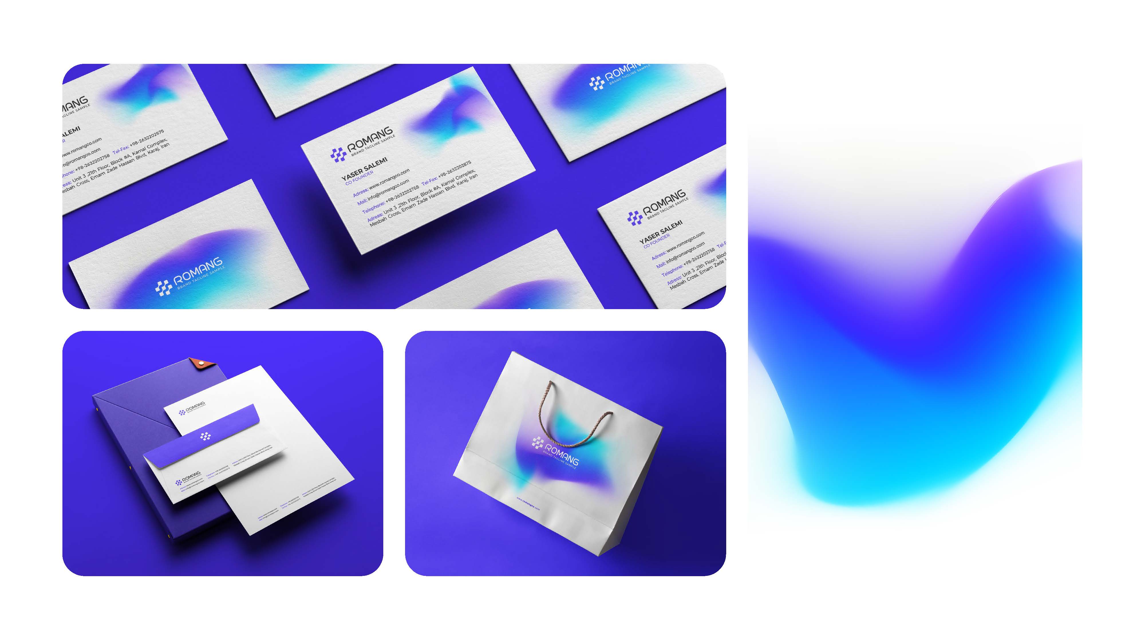 Romang — complete portfolio artwork, sheet 2 of 2