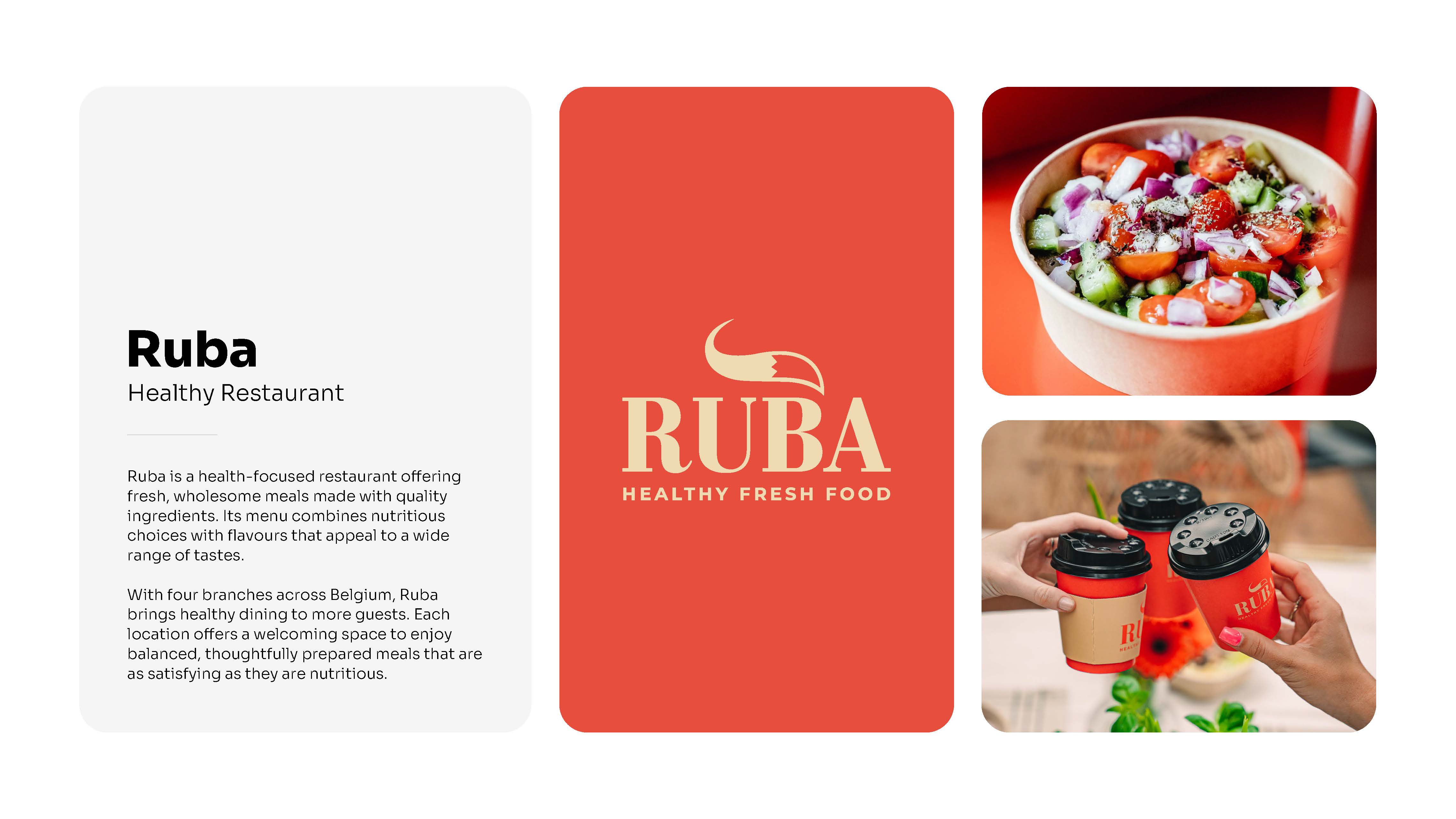Ruba — complete portfolio artwork, sheet 1 of 3