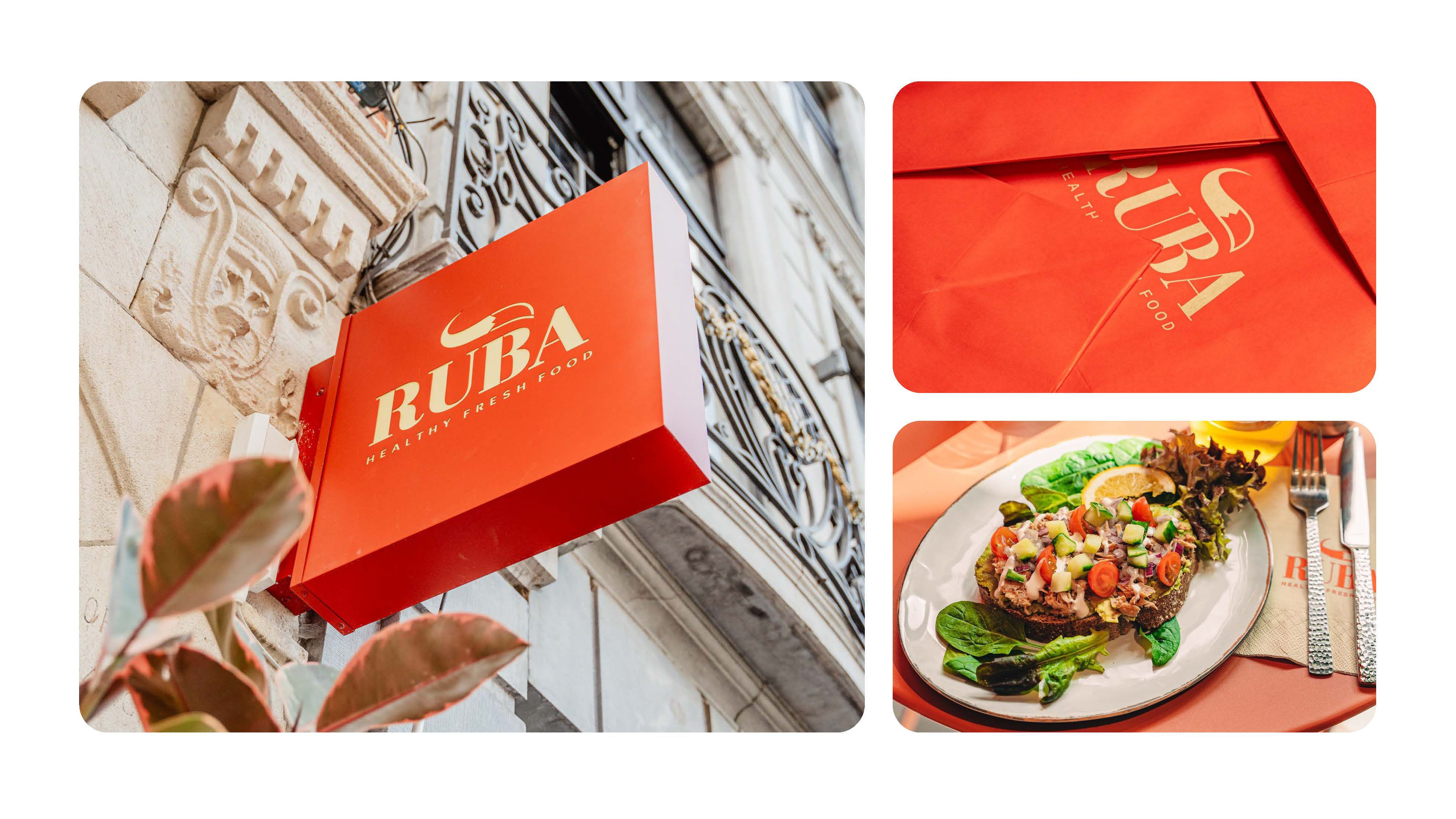Ruba — complete portfolio artwork, sheet 2 of 3