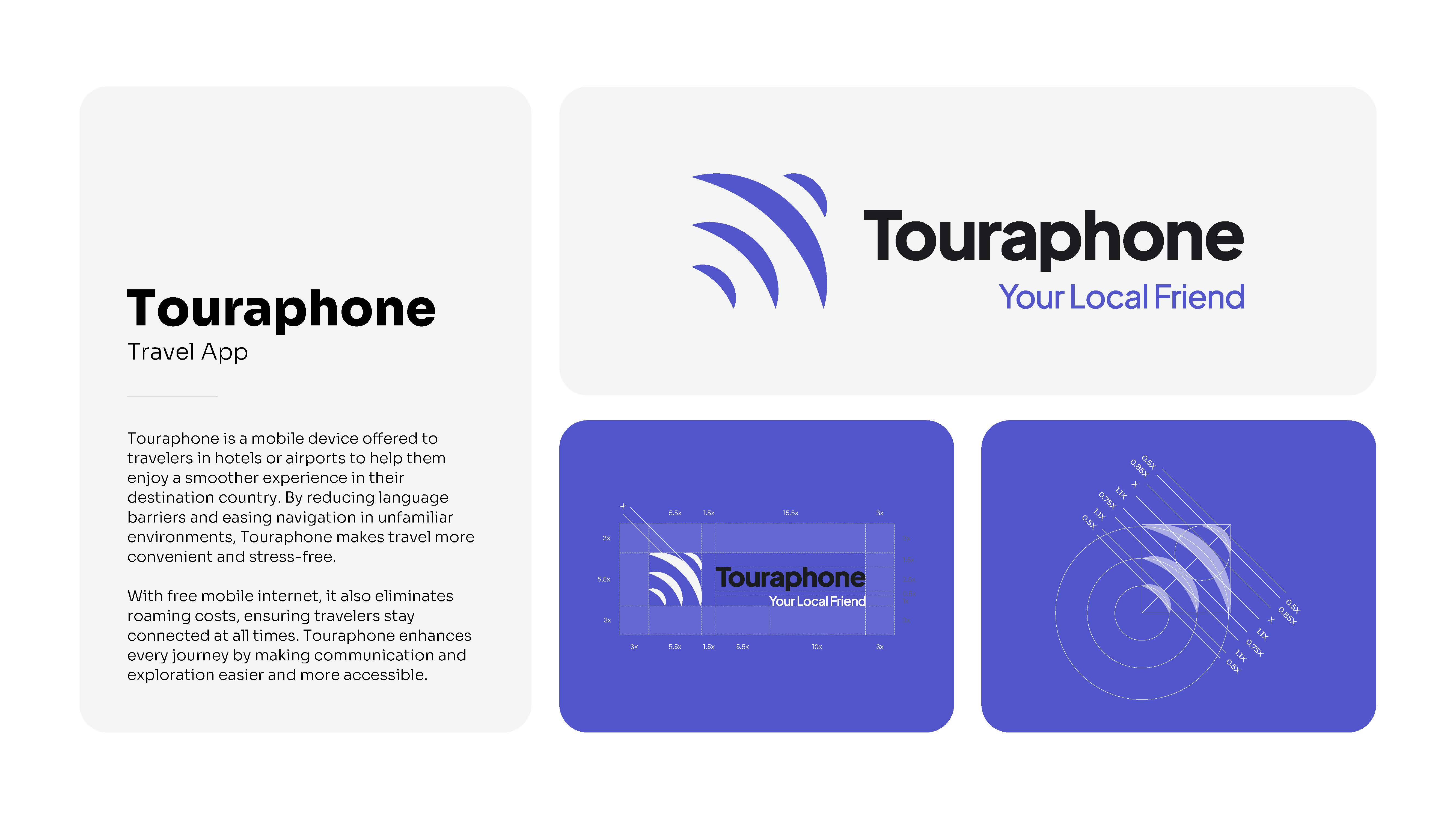 Touraphone — complete portfolio artwork, sheet 1 of 2