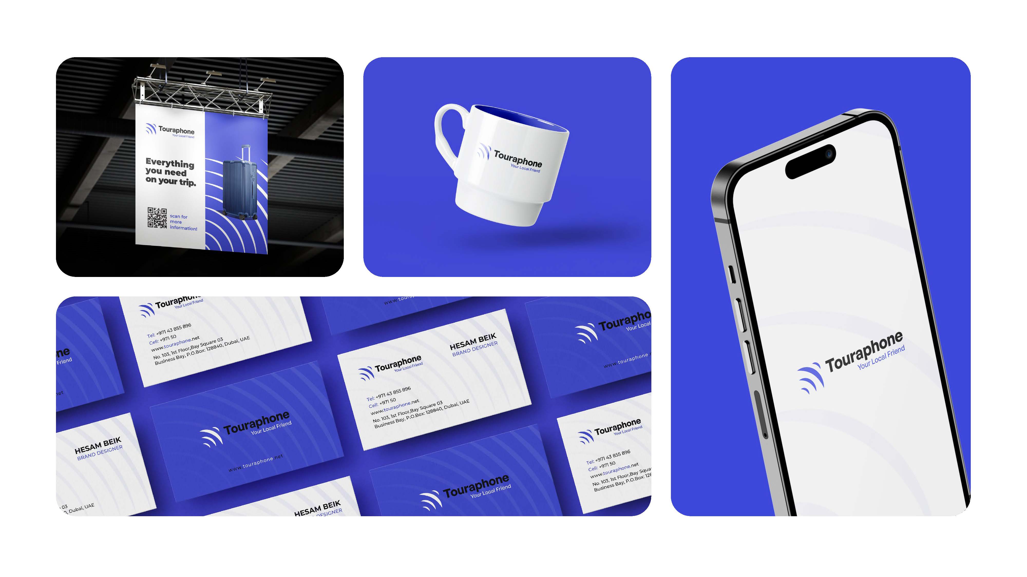 Touraphone — complete portfolio artwork, sheet 2 of 2